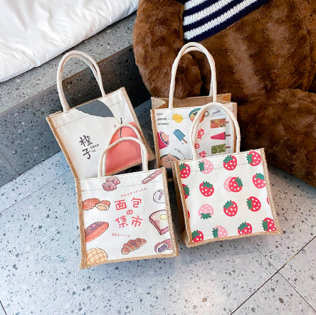 Túi Cói Mini Hot Trend Nhiều Mẫu,Túi Tote Canvas