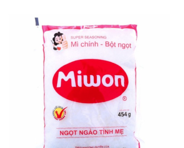 Mì chính - bột ngột miwon gói 454g thương hiệu bột ngọt hàn quốc