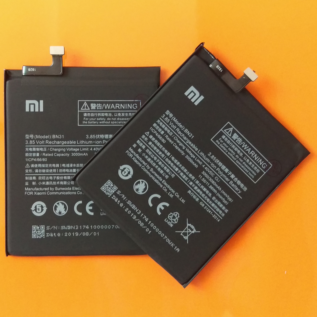 [HCM]Pin Xiaomi Mi 5x Mi A1 | BN31 | 3000/3080mAh / Pin xịn Xiaomi Mi 5X/Redmi note 5A/Redmi note 5A Prime/BN31/Mi A1 bảo hành 6 tháng zin new