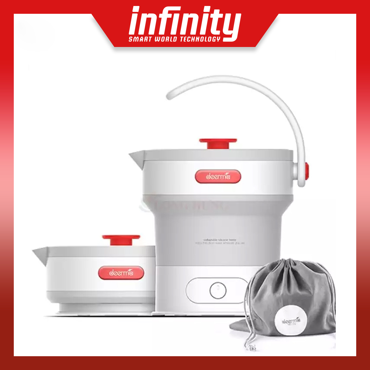 Ấm đun nước du lịch thông minh deerma dem-dh306