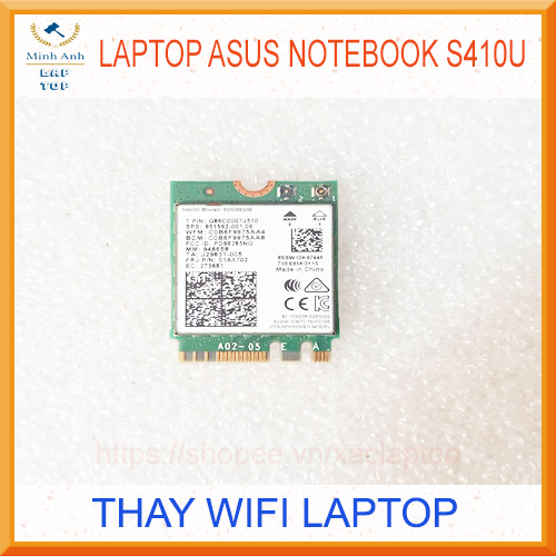Thu Wifi Laptop Asus Notebook S410UA S410U X411UN X411UNV X411UQ - X411UA