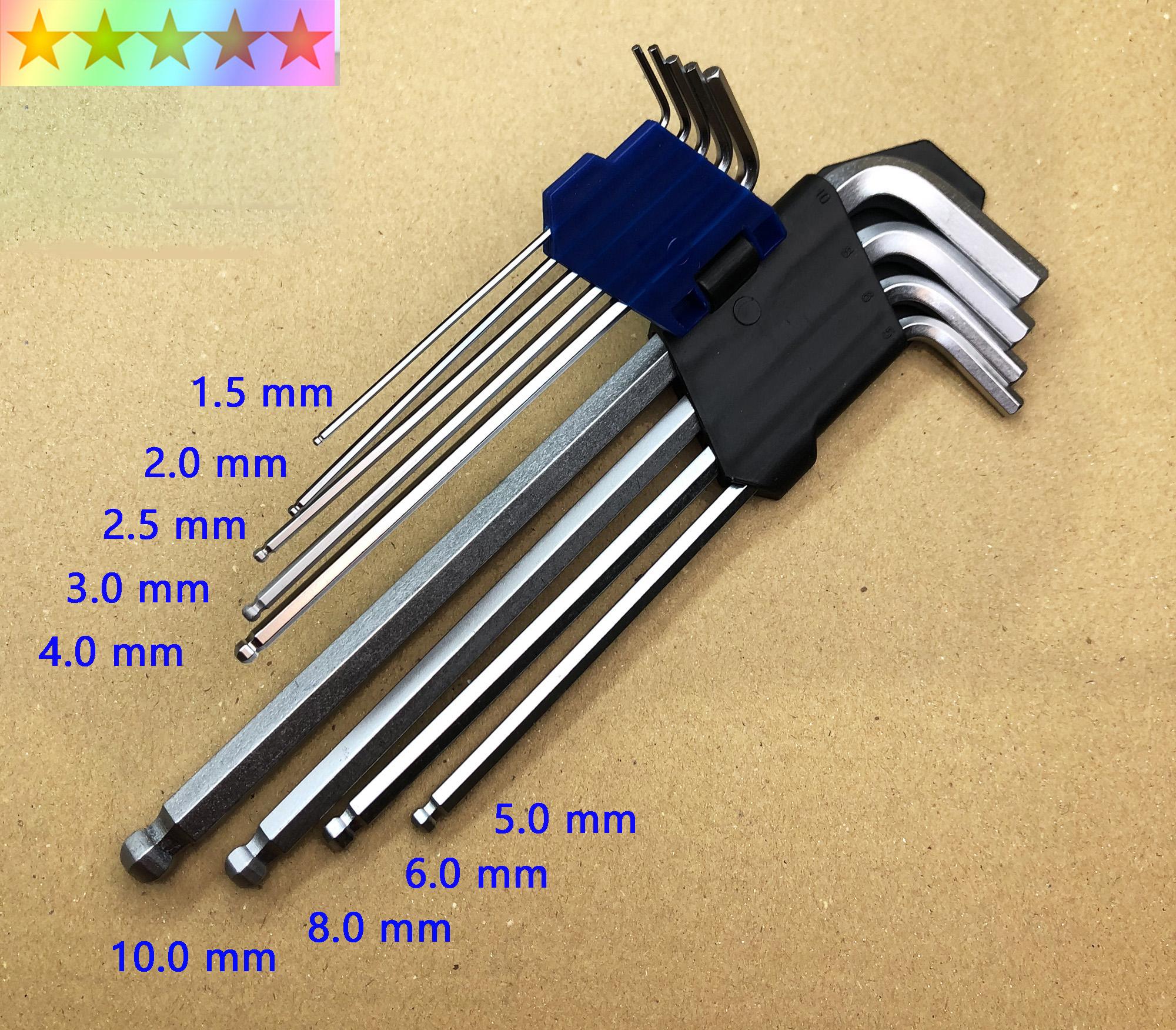 Bộ lục giác đầu bi 9 món YISHIJIE