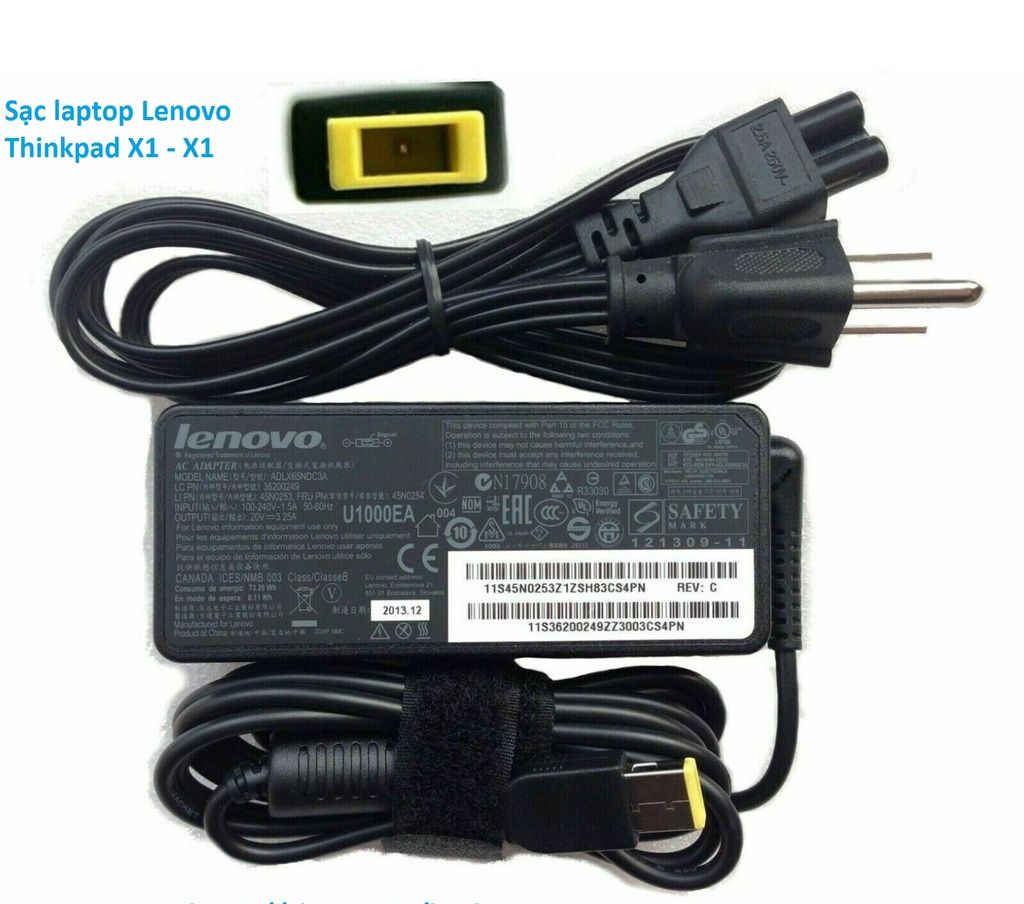 Sạc laptop Lenovo Thinkpad X1, X1 Carbon