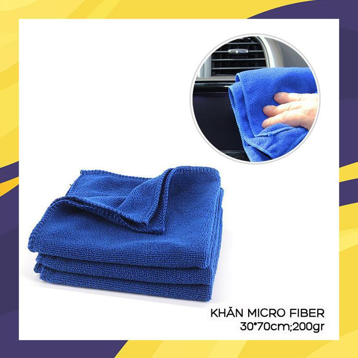 Khăn lau xe siêu sạch fiber microfiber