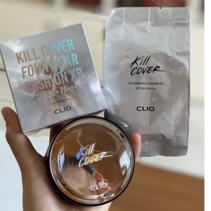 Phấn nước clio kill cover cushion xp spf 50+ pa +++