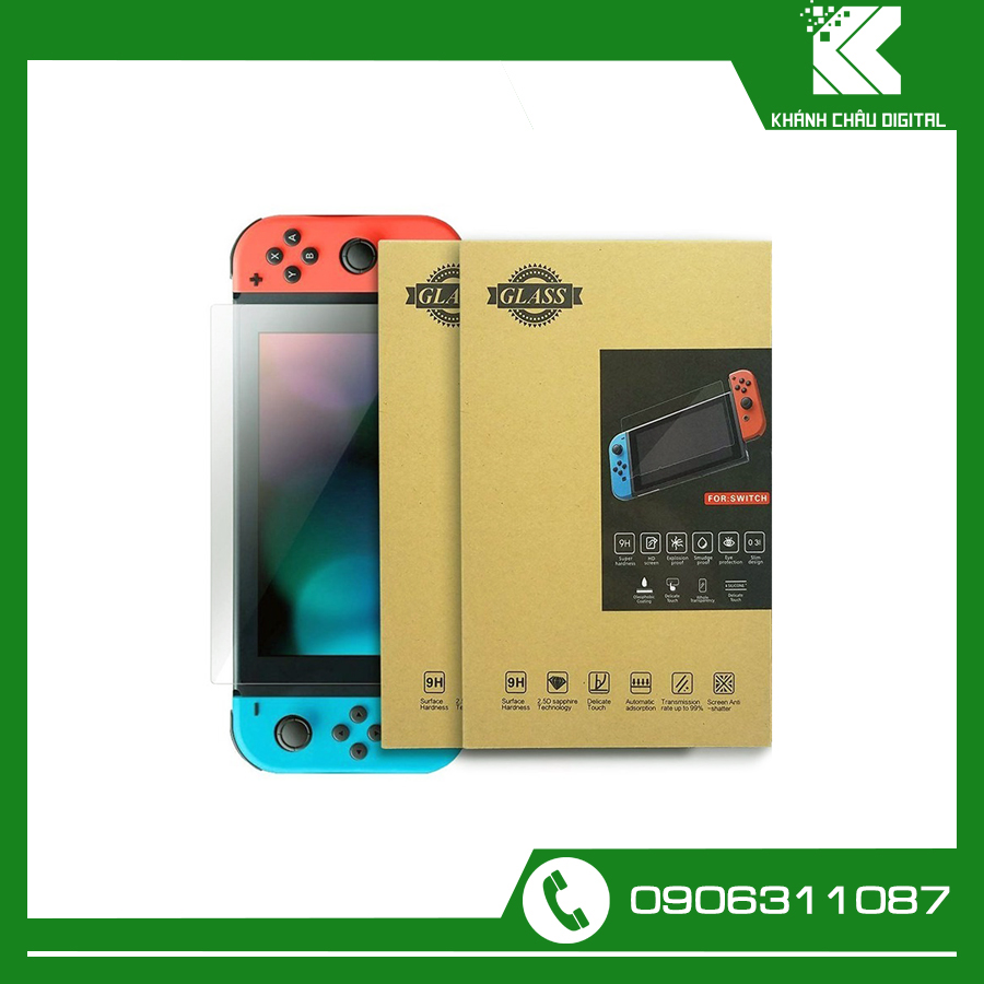 Miếng dán cường lực cho nintendo switch v2- kcd