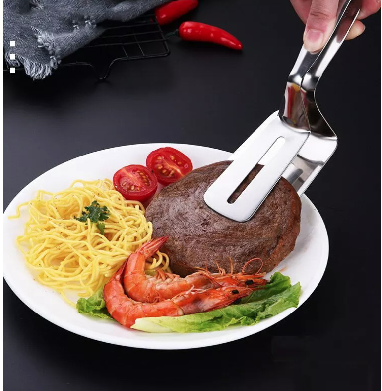 Kẹp gắp thức ăn inox mẫu mới 2020