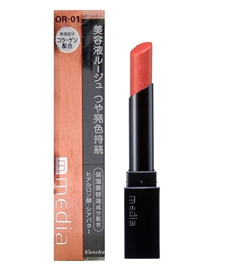 Son kanebo media moist essence rouge 2.4g - nhật bản
