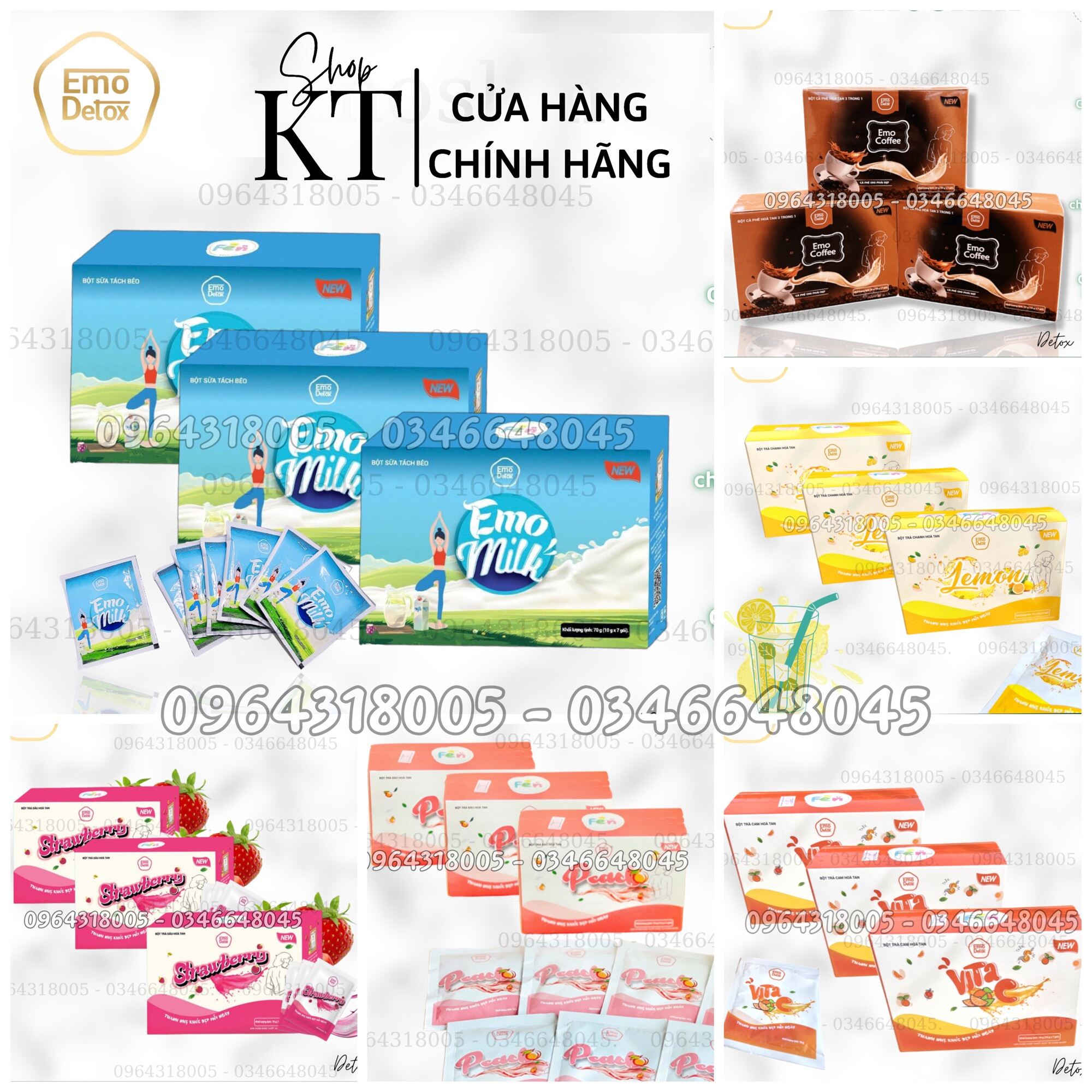 COMBO 3 HỘP GIẢM CÂN EMOSLIM CHÍNH HÃNG FreeShip Quà DETOX TRÁI CÂY EMOSLIM FULL 6 VỊ Tặng kèm bình nước 100ml Freeship hỗ trợ giảm cân