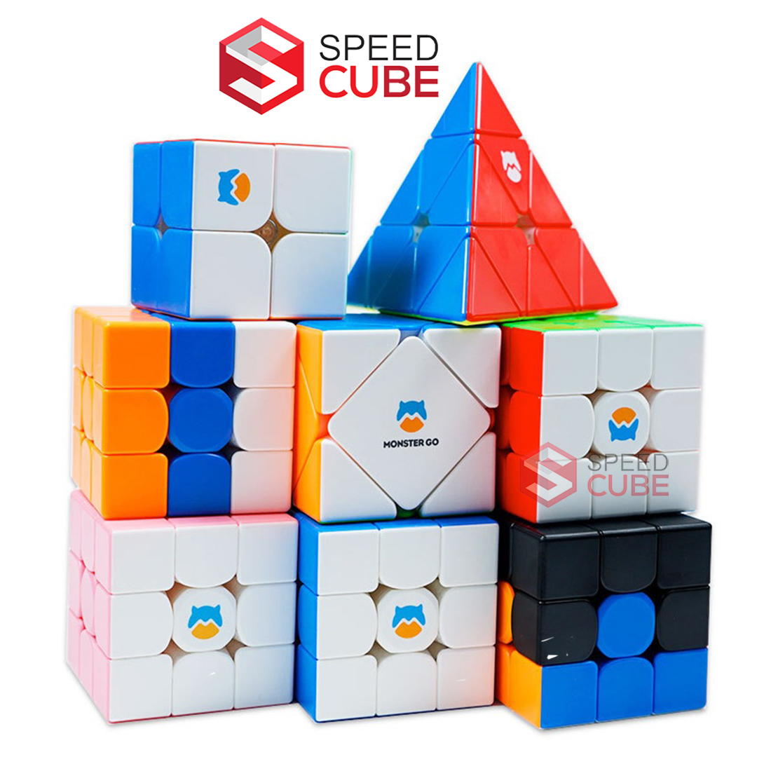 Rubik 3x3 2x2 Gan Monster Go / Rubik Biến Thể Pyraminx Skewb , Rubic Gan Chính Hãng - Shop Speed Cube