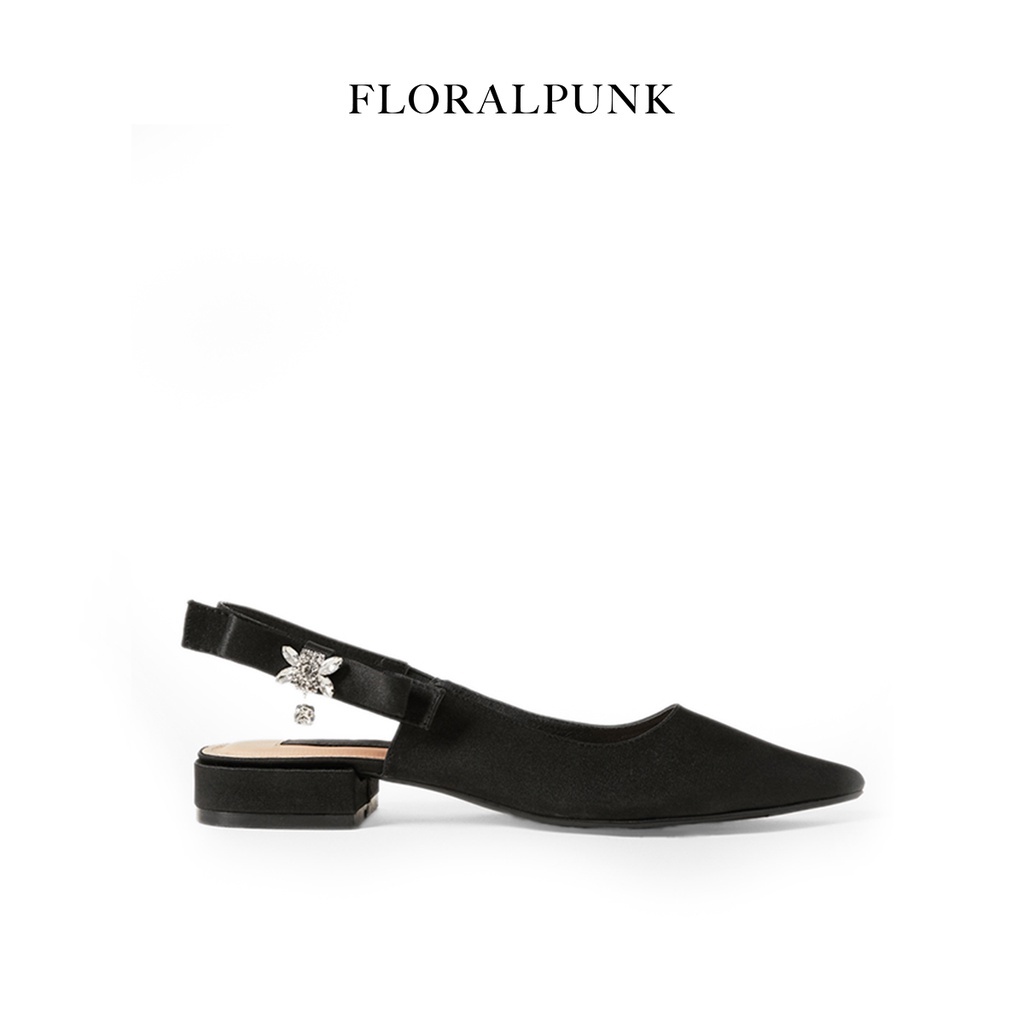 Giày Floralpunk Flower Slingback Flats