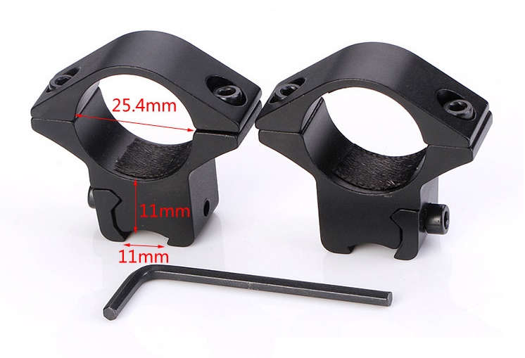 Combo 2 cái Kẹp chân 11, Kẹp Rây size 11mm - chân NGẮN dùng cho đèn pin, kẹp đèn.... +1 tô vít lục giác - Hàng giống như hình ( 2 cái ) Mã N11