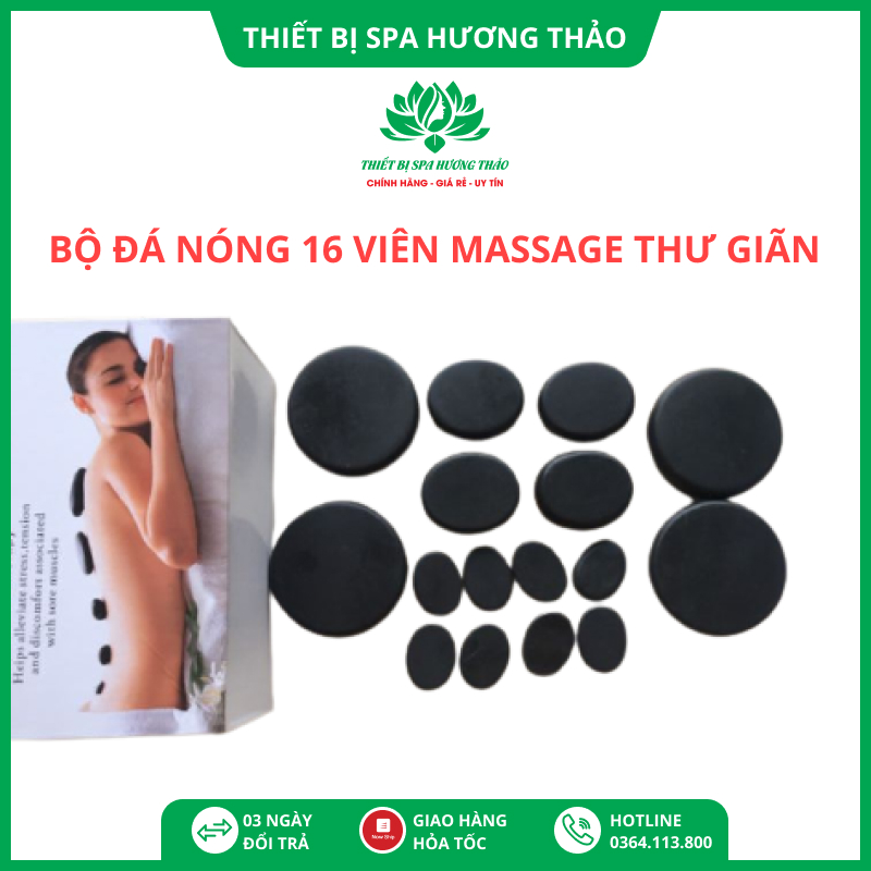 Đá Nóng Massage Cho Spa Hộp 16 Viên Cho SPA TMV Siêu rẻ ( Siêu rẻ ) Chưa Có Đánh Giá