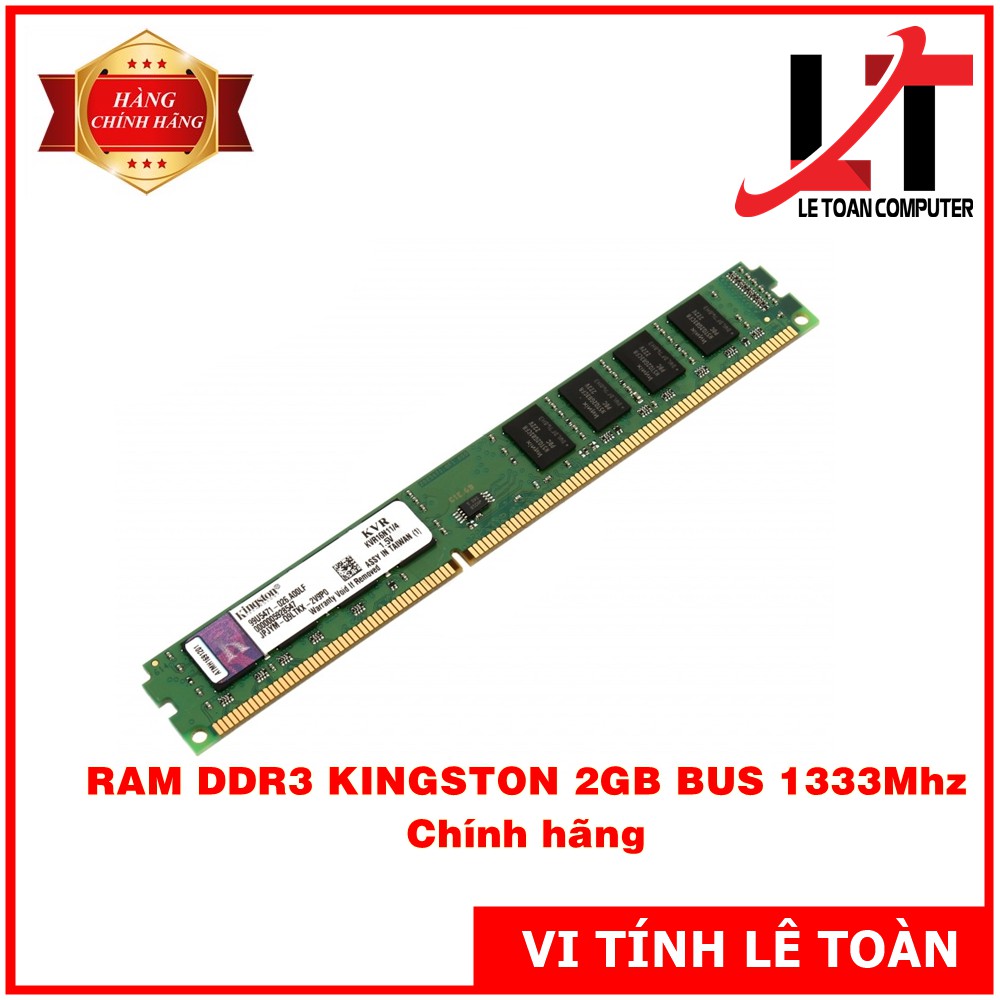 Ram Kingston PC DDR3 2GB Bus 1333mhz Chính Hãng