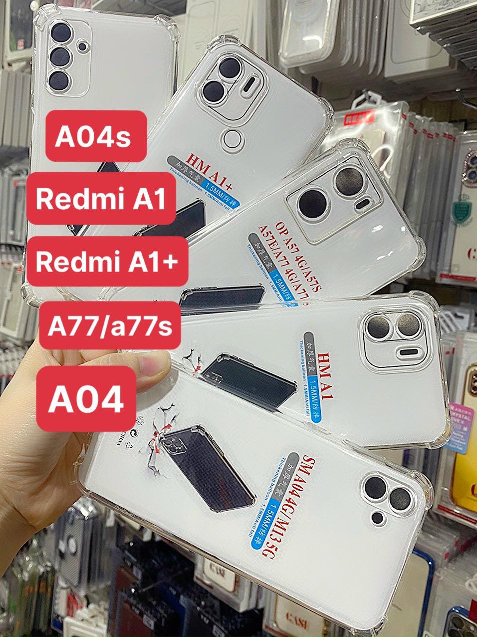 Ốp lưng cho điện thoại Samsung Galaxy A04/A04s dẻo trong suốt chống sốc