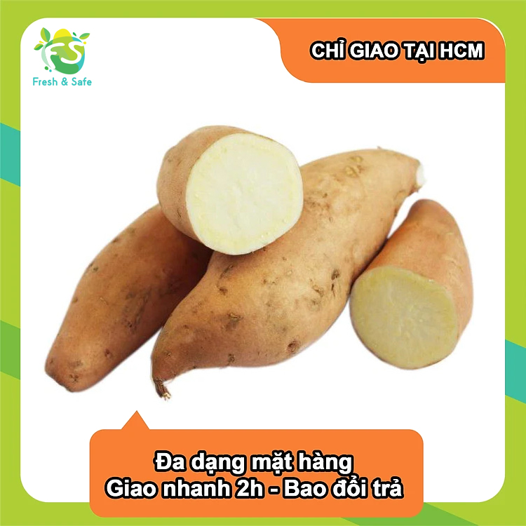 Khoai lang trắng - 1 kg