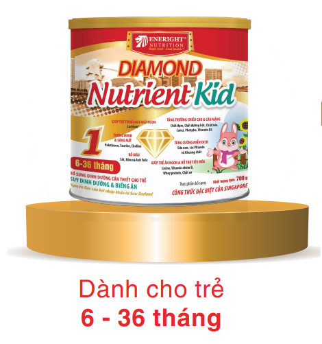 Sữa diamond nutrient kid 1 cho trẻ táo bón biếng ăn & suy dinh dưỡng 6-36 tháng