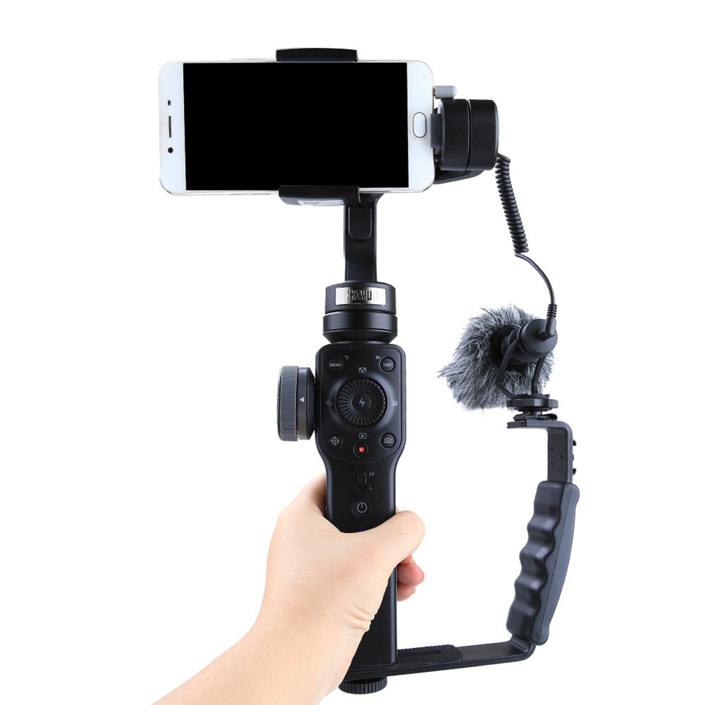 Tay cầm chữ L gắn phụ kiện mở rộng cho gimbal