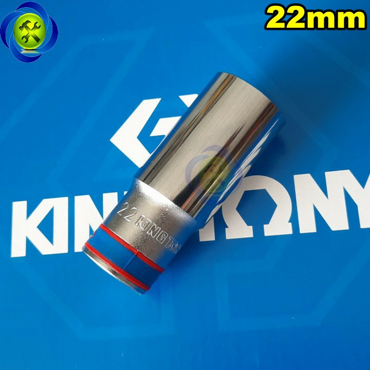 Tuýp trắng dài 18mm kingtony 423522m 1/2 loại 6 cạnh