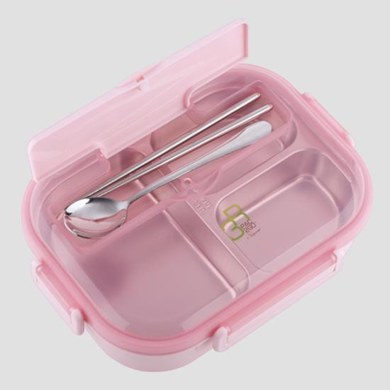 [Giảm 50K ship ] Khay đựng cơm Bento LA GOURMET Millennium 357199 1.2L (Hồng)