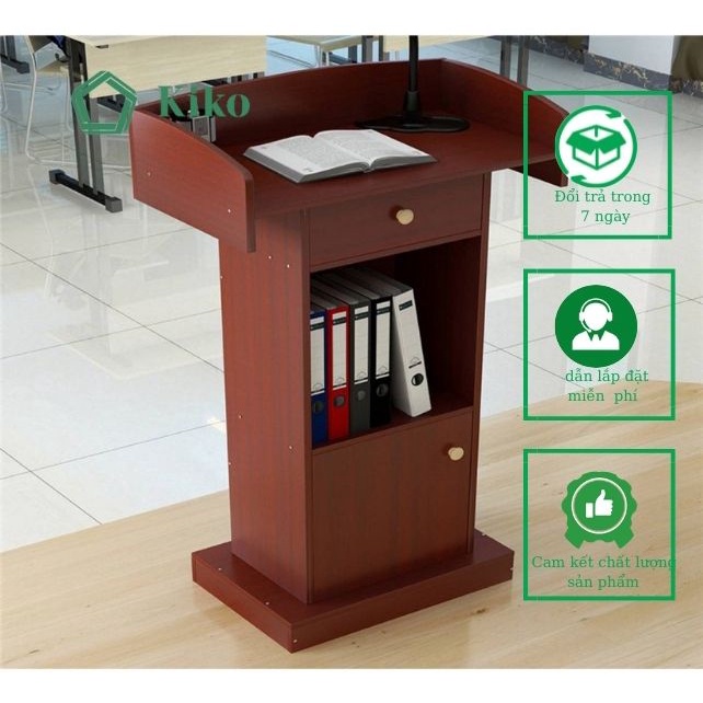 Bục giảng dạy bục phát biểu - gỗ mdf 15mm chống mọt đa năng kiko bg 1025