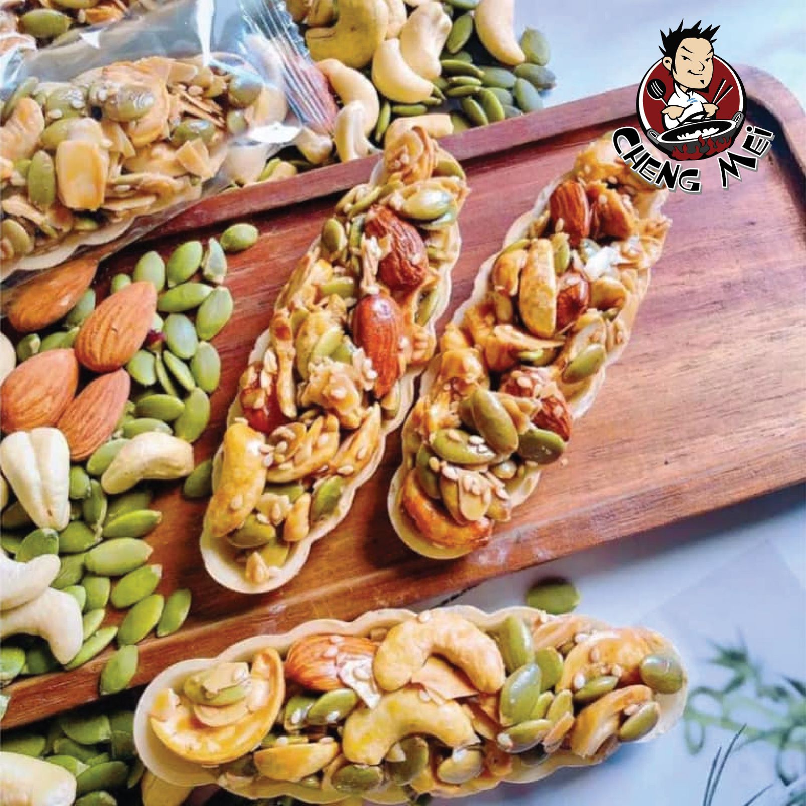 Bánh Thuyền Mix Hạt Dinh Dưỡng