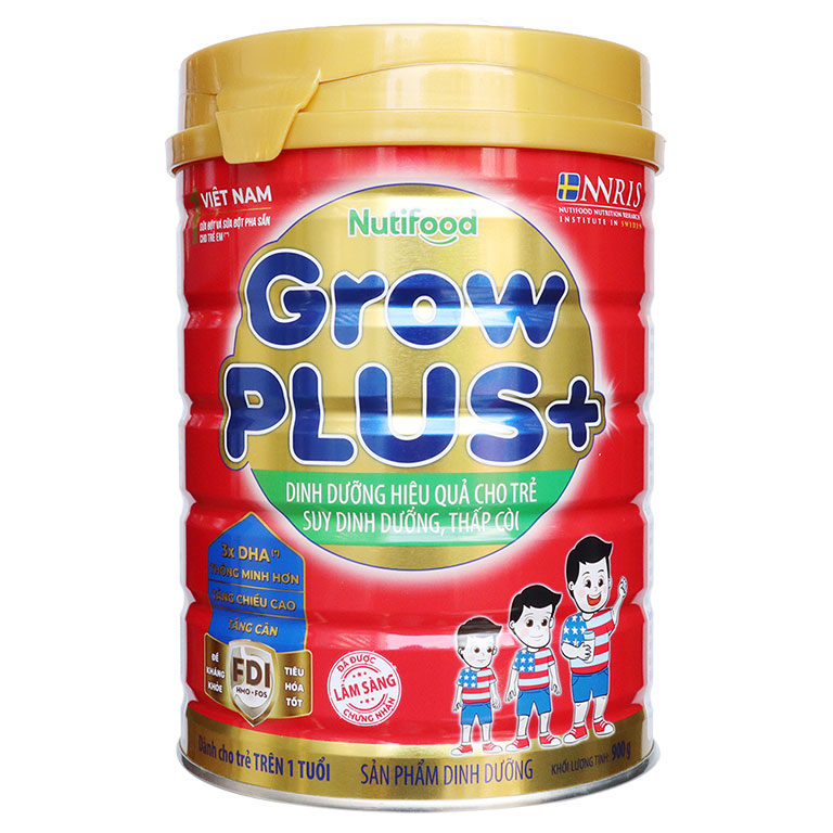 Sữa bột nutifood grow plus 900g dinh dưỡng hiệu quả cho trẻ suy dinh dưỡng, thấp còi luva kids