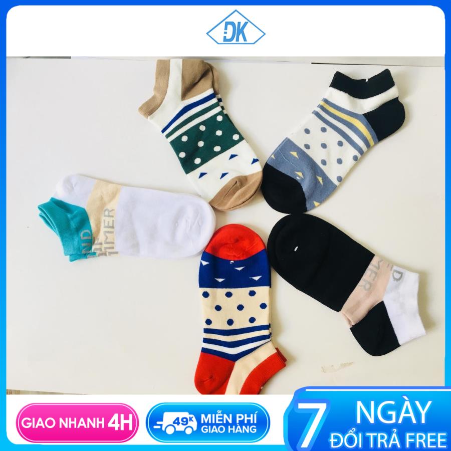 Combo 5 đôi tất vớ nữ thời trang, hàng VN an toàn.