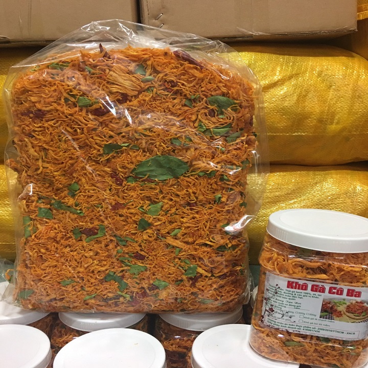 [Bao 5kg] Khô gà lá chanh loại 1 (mềm dai, không ướt)