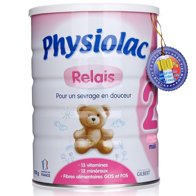 Sữa Physiolac số 2 lon 900g date mới nhất