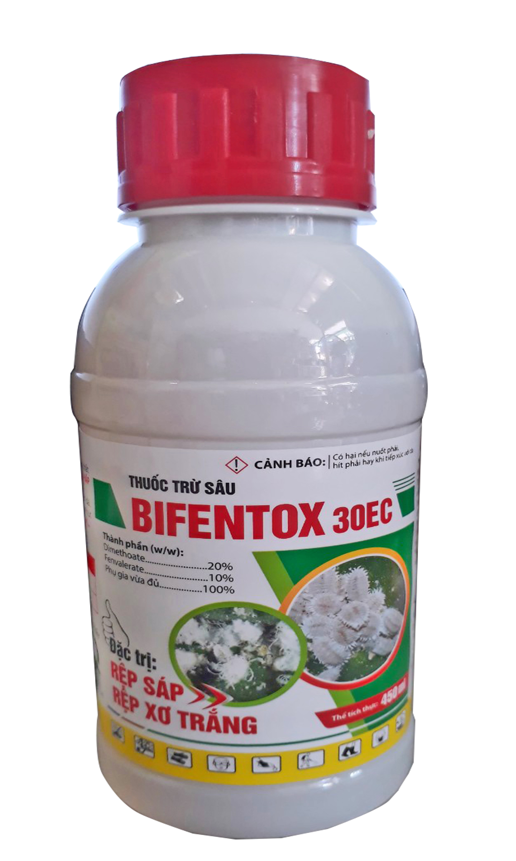 Thuốc trừ sâu rệp sáp bifentox 30ec 450ml.trừ rệp sáp, rệp xơ trắng, bọ xít