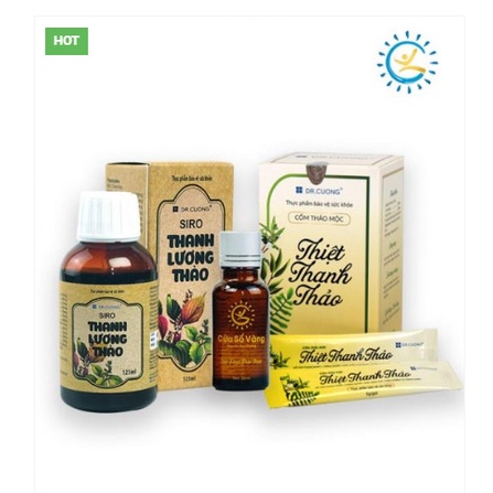 Cửa sổ vàng combo bảo vệ sức khỏe 1 thanh lương thảo, 1 tinh dầu, 1 thiệt thanh thảo