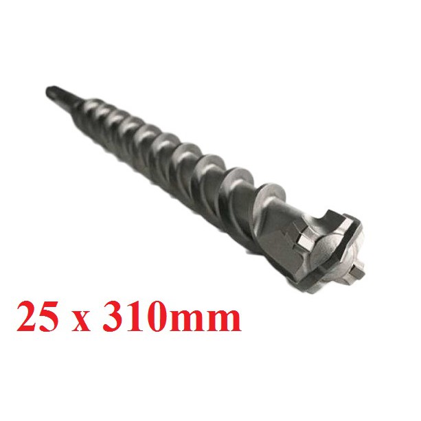 Mũi khoan bê tông bốn cạnh total size: 25x 310mm – tac312504c
