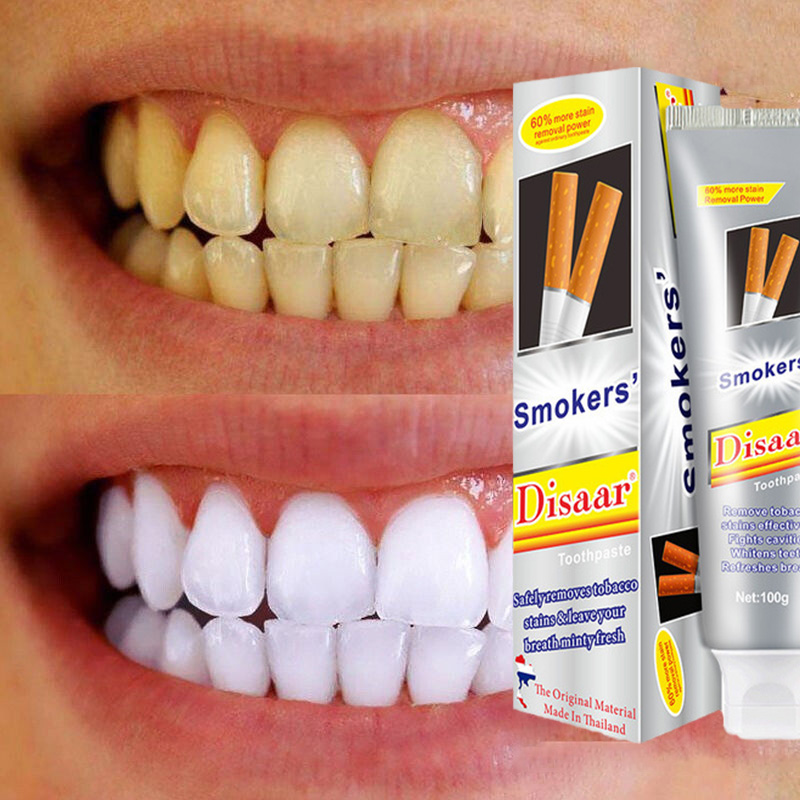 Kem Đánh Răng Disaar Thái Lan Tẩy Ố Vàng Răng, Làm Trắng Răng, làm hết Hôi Miệng, Răng Vàng