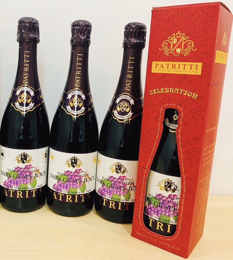 [HCM]NƯỚC TRÁI CÂY PATRITTI CÓ GAS 750ML