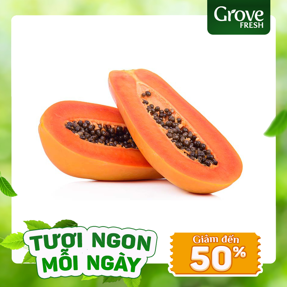 Đu Đủ Ruột Vàng (0.8-1.2KG/Trái)