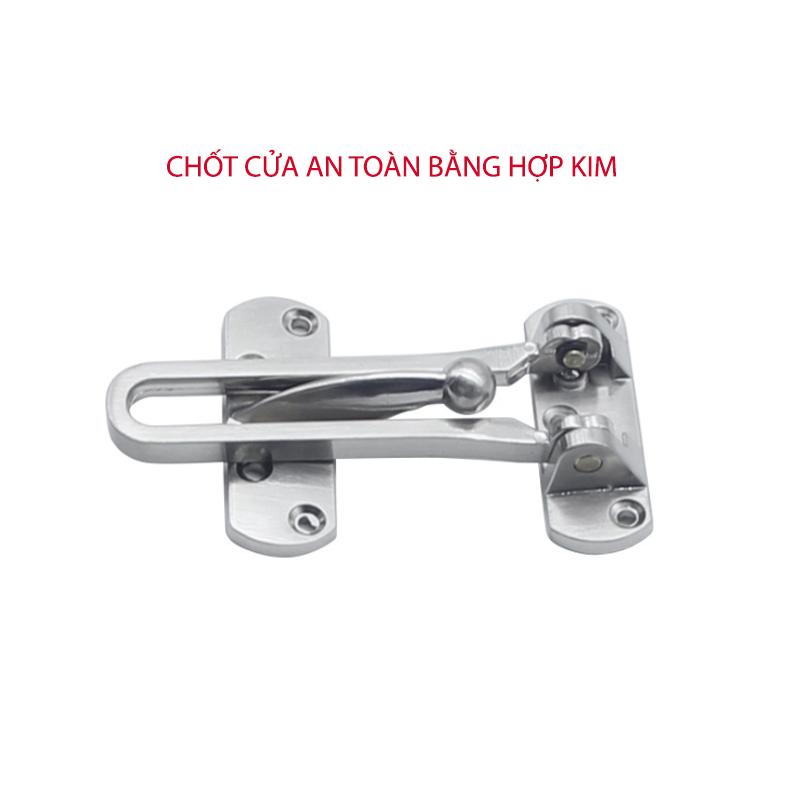 Chốt cửa an toàn gắn trong cửa bằng hợp kim không gỉ XZ055