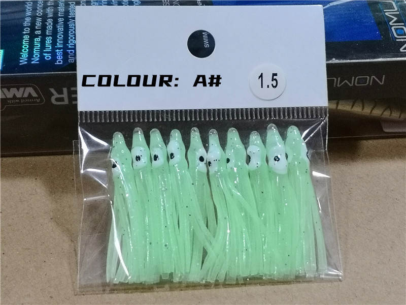 [In stock] Cung Cấp Bạch Tuộc Mồi Bionic Yanyue Luya Mồi Giả Mực 4.0 Cm Mồi Mềm Bạch Tuộc Mềm
