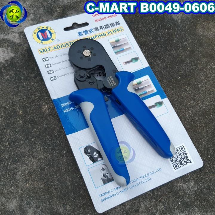 Kềm bấm cos đầu lục giác c-mart b0049-0606 0.25mm-6mm