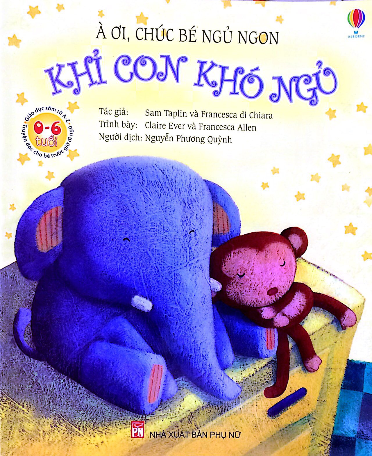 Fahasa - à ơi, chúc bé ngủ ngon - khỉ con khó ngủ