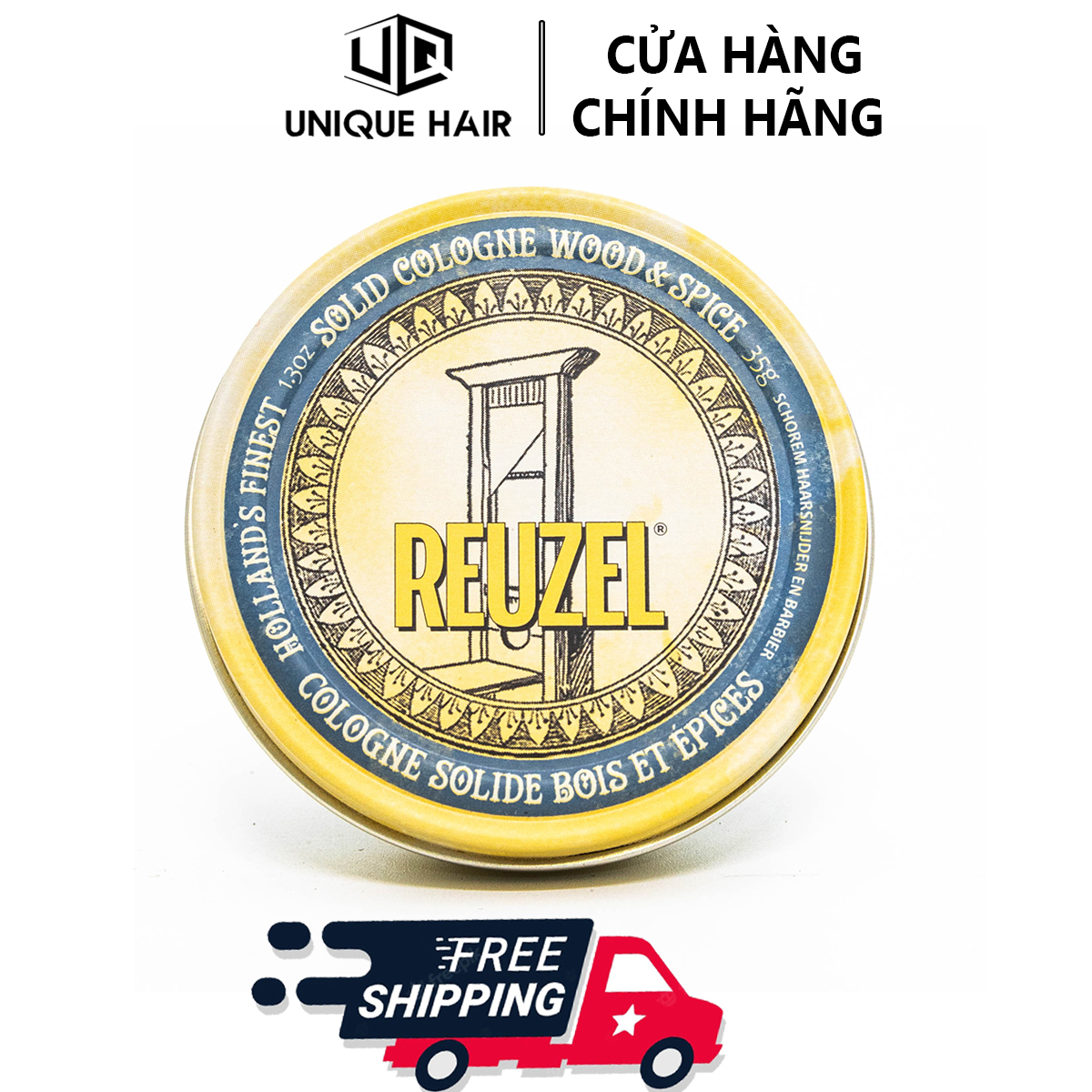 Nước hoa khô Reuzel Solid Cologne Balm