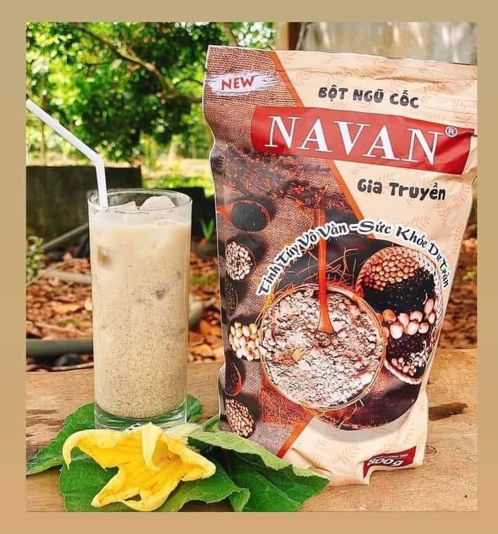 Bột Ngũ Cốc Gia Truyền Navan 800g Chính hãng