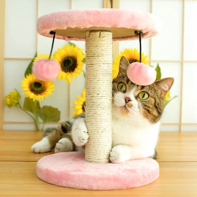 Trụ cào móng cho mèo kèm đồ chơi ngộ nghĩnh - Đồ chơi cho mèo