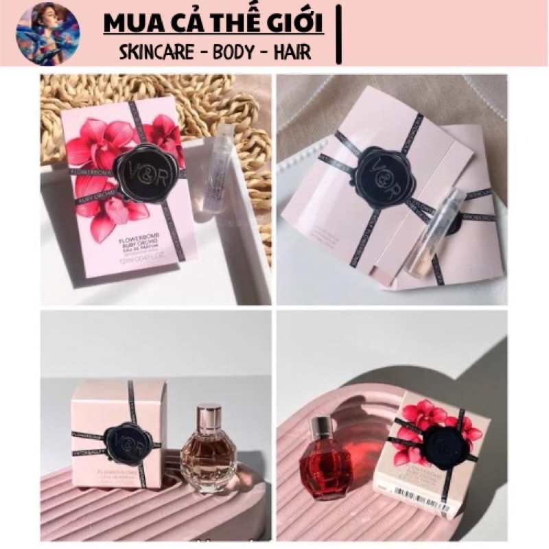 Vial mẫu thử nước hoa FlowerBomb V&R