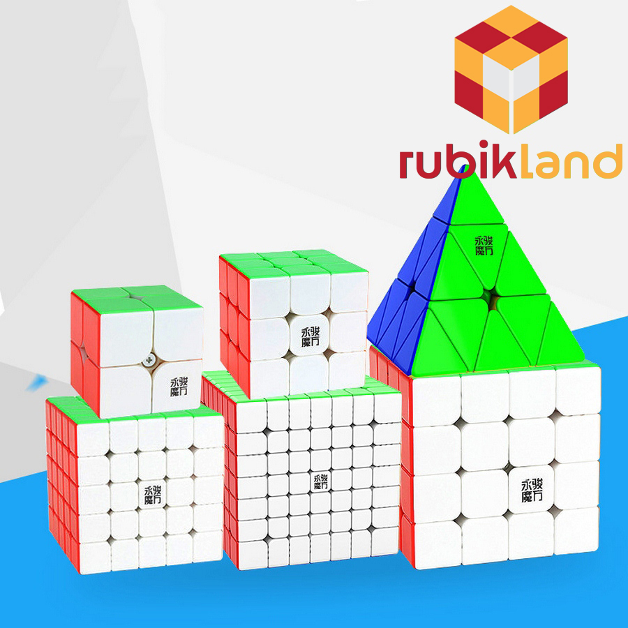 Rubik YJ Nam Châm 2x2 3x3 4x4 5x5 Pyraminx Megaminx YuPo YuLong YuSu YuChuang YuHu Đồ Chơi Rubic
