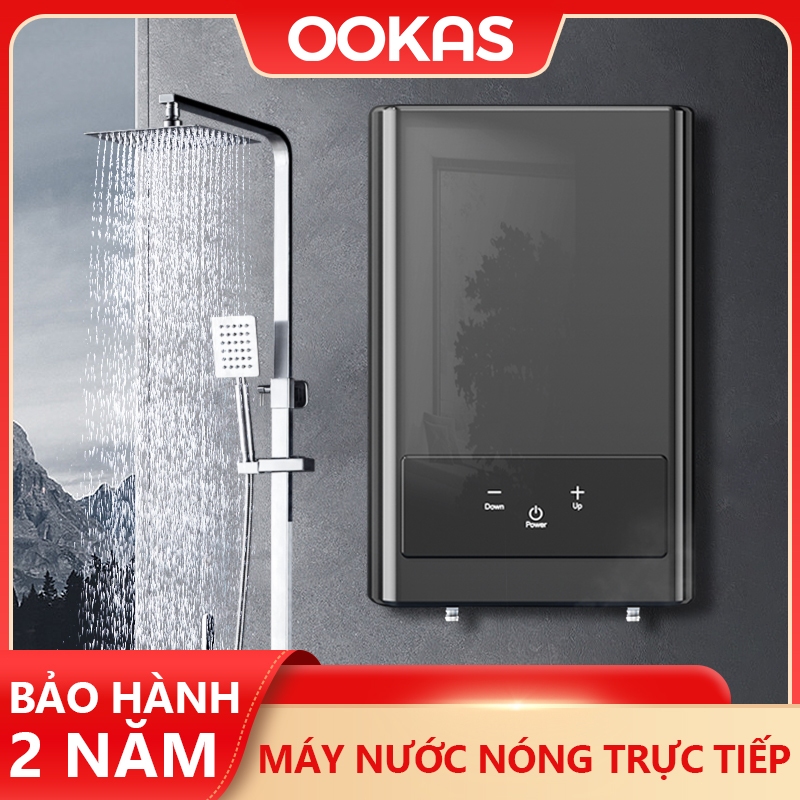 Máy nước nóng OOKAS Điện 220V Máy nước nóng tức thì điện với chức năng tự điều chỉnh