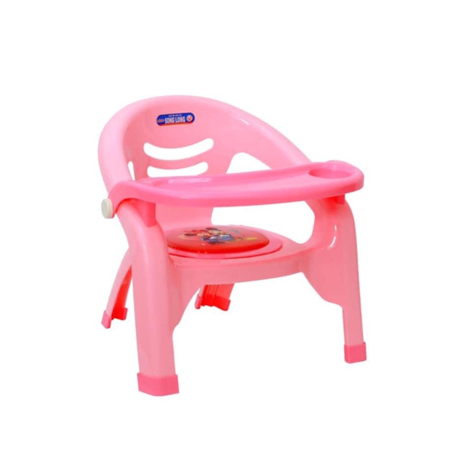 Ghế ăn dặm Sông Long cao cấp ghế ăn ngồi ăn dặm nhựa nguyên chất an toàn cho trẻ, chất liệu và thiết kế thông minh, đảm bảo an toàn cho trẻ sử dụng