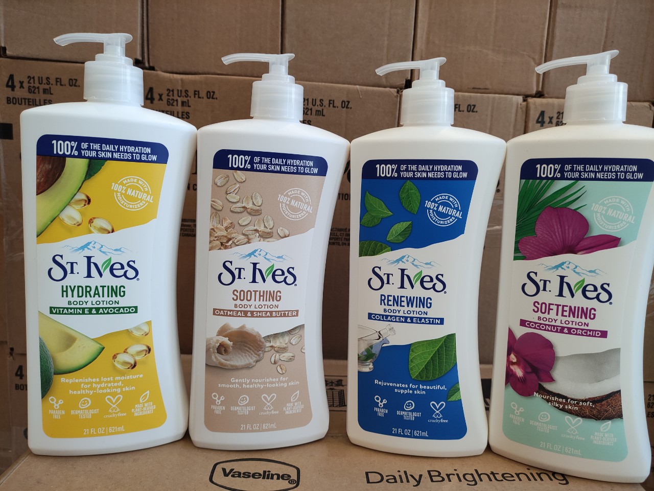 Sữa Dưỡng Thể ST.IVES / LOTION ST IVES 621ml
