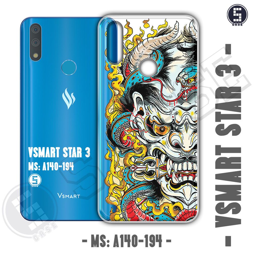 Ốp cho vsmart star 3 hình quỷ nhật 2 a140-194