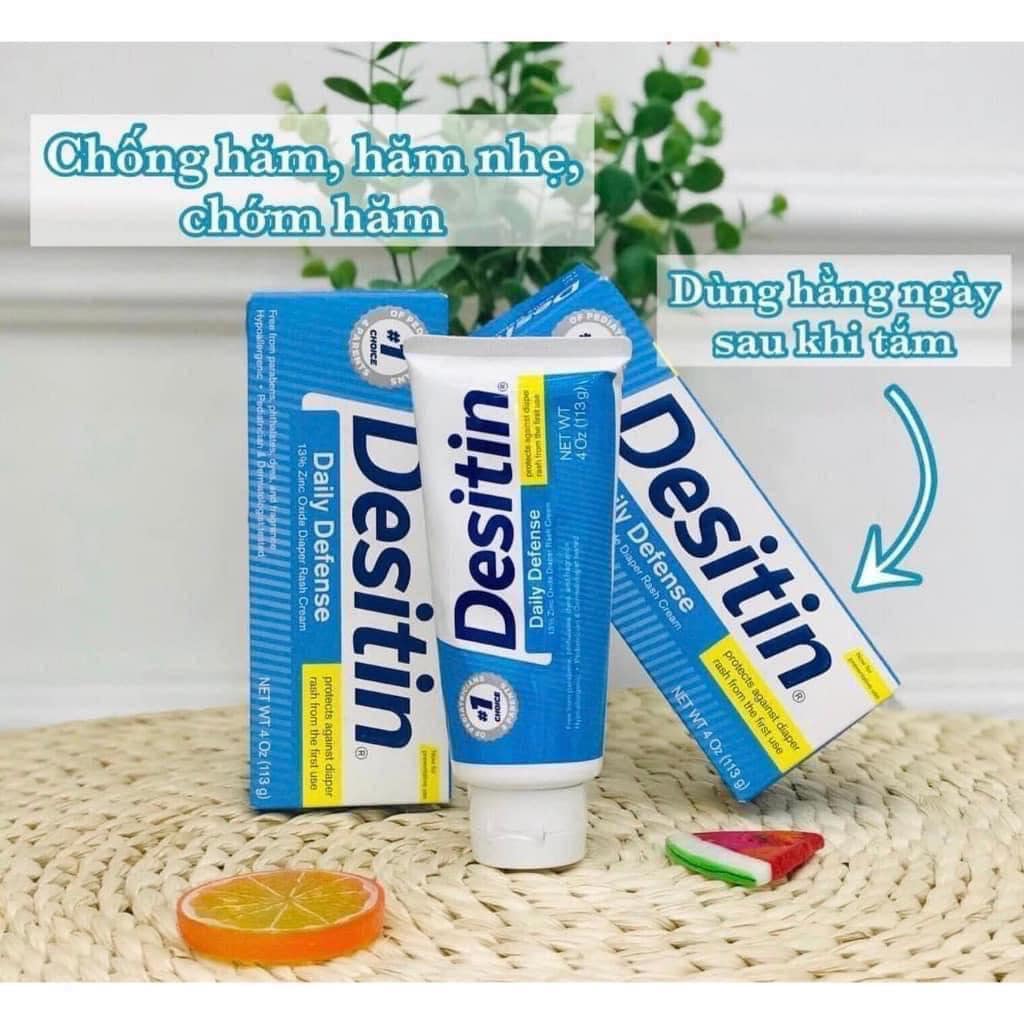 Kem chống hăm tã cho bé Desitin Daily Defense Cream 113g